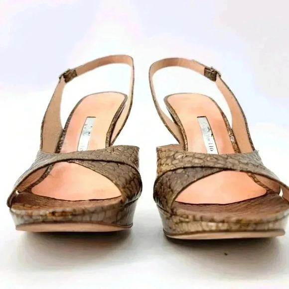 GINO  VAELLO SLING BACK HEELS - Picture 3 of 8